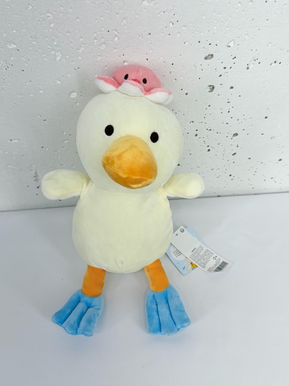 Miniso Beach Octopus Diving Duck 10” Plush Stuffed Animal